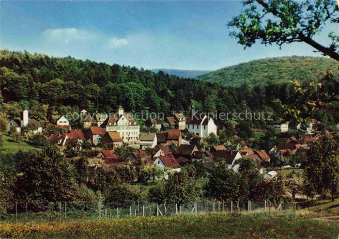 Waldhilsbach Neckargemuend Heidelberg BW Panorama Gasthaus Forellenbach