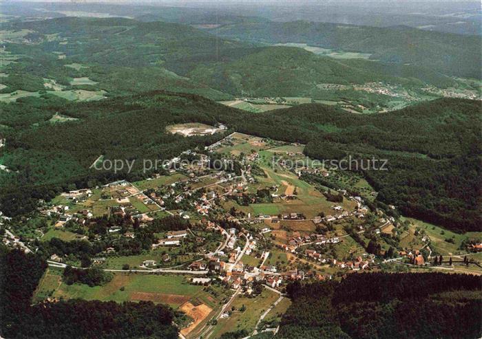 Wilhelmsfeld Fliegeraufnahme mit August Winning Haus