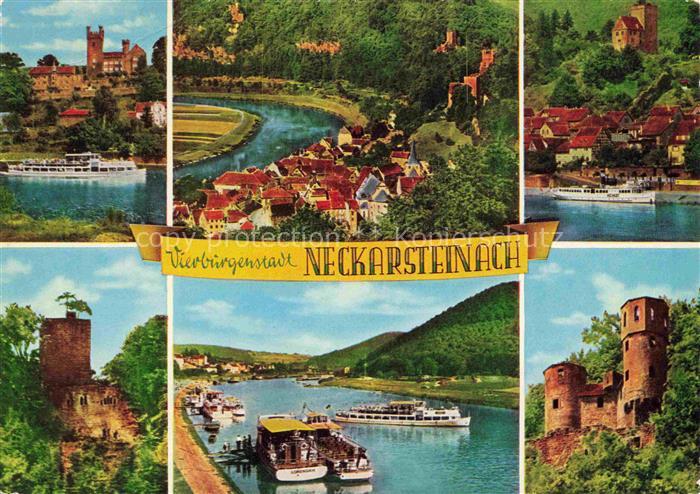 Neckarsteinach Vierburgenstadt Neckarpartie