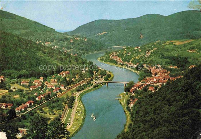 Aue Schlierbach Neckartalblick mit Ziegelhausen