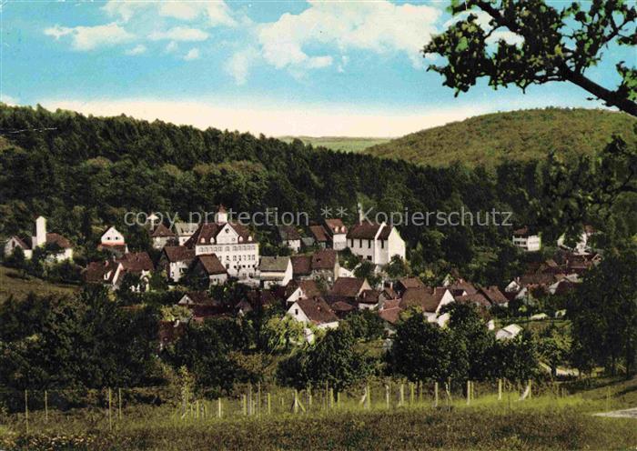 Waldhilsbach Neckargemuend Heidelberg BW Ortsansicht