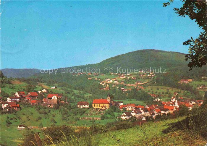 Heiligkreuzsteinach Heidelberg BW Panorama