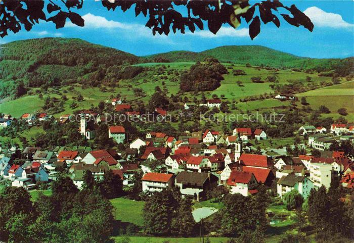 Heiligkreuzsteinach Heidelberg BW Gasthaus Zum goldenen Hirsch Panorama