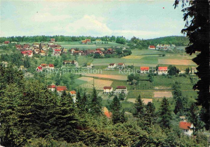 Wilhelmsfeld Panorama Hoehencafe Talblick
