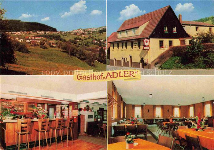 Wilhelmsfeld Panorama Gasthof Adler Bar Gaststube