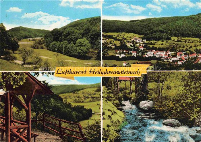 Heiligkreuzsteinach Heidelberg BW Panorama Teilansichten