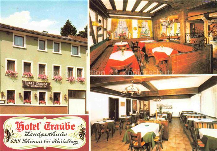 Schoenau Heidelberg Odenwald Hotel Traube Gastraeume
