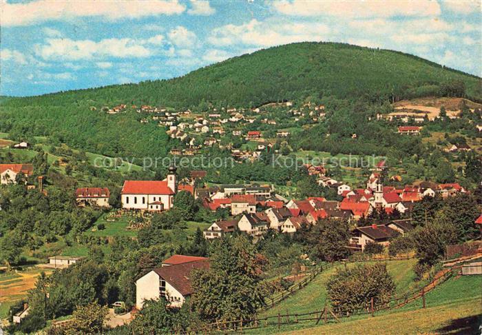 Heiligkreuzsteinach Heidelberg BW Panorama