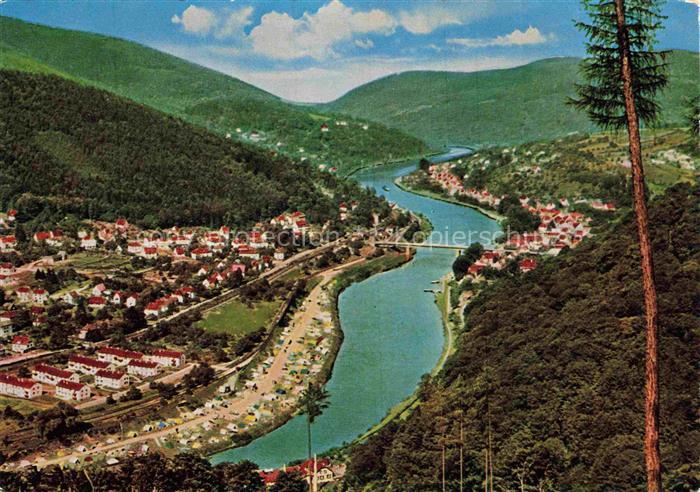 Neckartal Panorama mit Schlierbach und Ziegelhausen