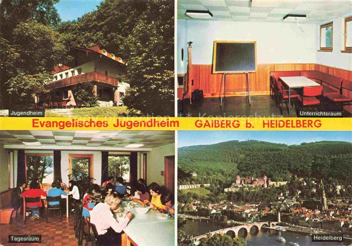 Gaiberg Baden Heidelberg BW Ev Jugendheim Unterrichtsraum Tagesraum Blick auf He