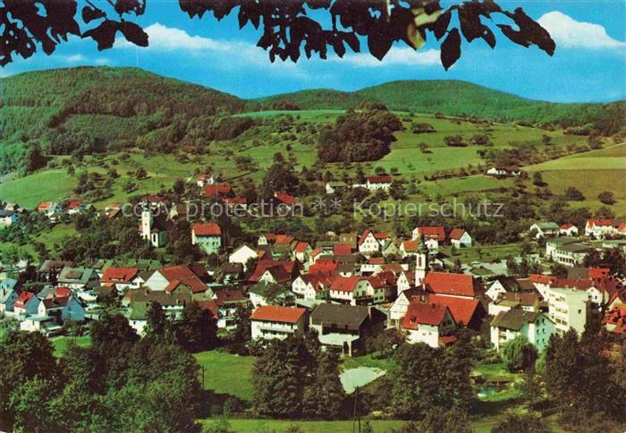 Heiligkreuzsteinach Heidelberg BW Panorama