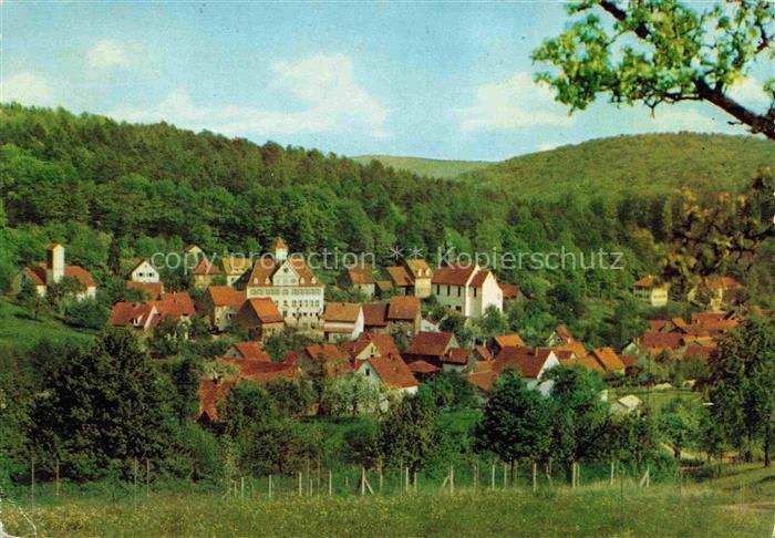 Waldhilsbach Neckargemuend Heidelberg BW Panorama