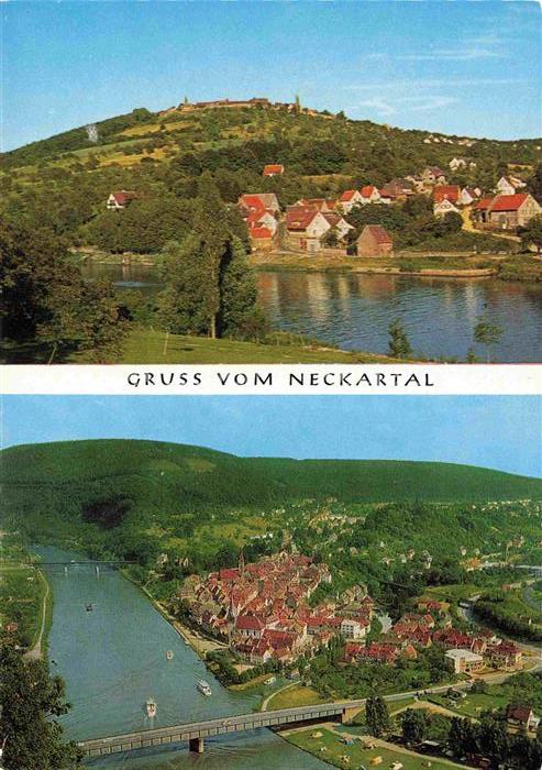 Neckargemuend Festung Dilsberg Fliegeraufnahme