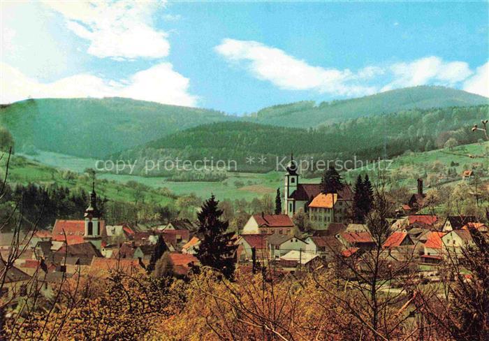Heiligkreuzsteinach Heidelberg BW Panorama Kirchen