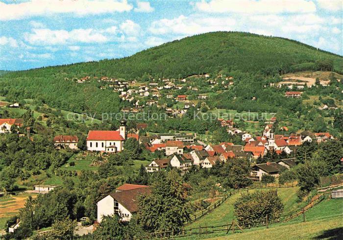 Heiligkreuzsteinach Heidelberg BW Fliegeraufnahme