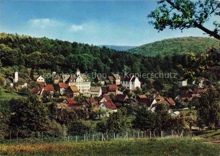 Waldhilsbach Neckargemuend Heidelberg BW Gasthaus Forellenbach Panorama