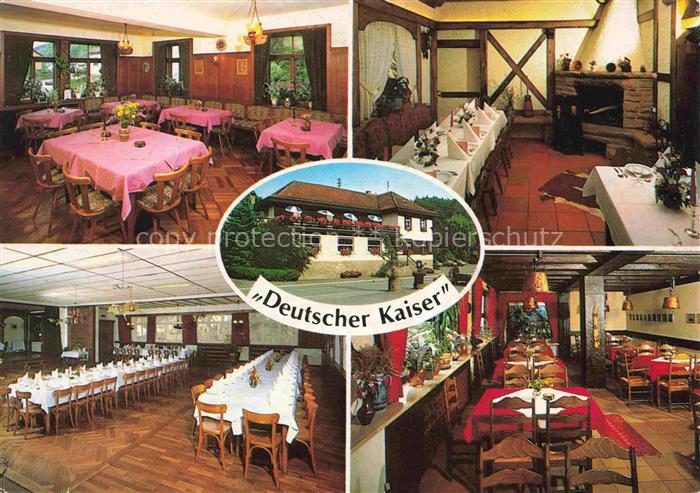 Altneudorf Schoenau Heidelberg BW Deutscher Kaiser Gastraeume Festsaal