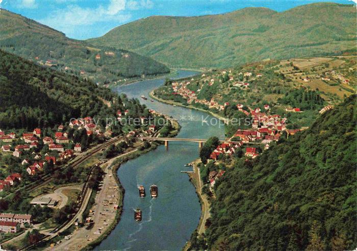 Neckartal Fliegeraufnahme mit Schlierbach Aue Ziegelbach