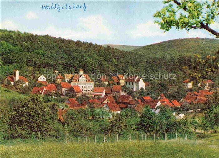 Waldhilsbach Neckargemuend Heidelberg BW Panorama