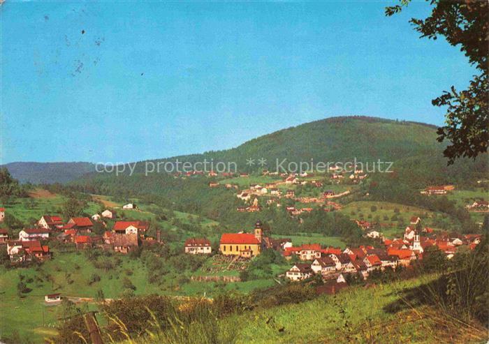 Heiligkreuzsteinach Heidelberg BW Panorama