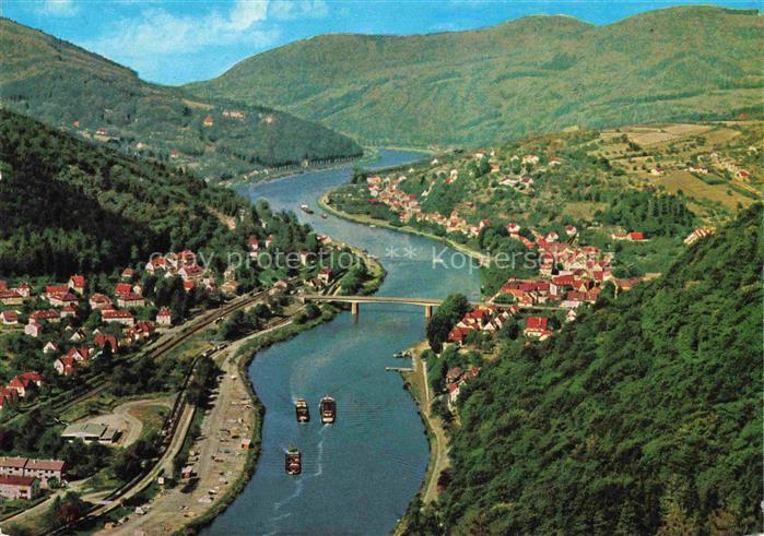 Neckartal Fliegeraufnahme mit Schlierbach Aue Ziegelbach