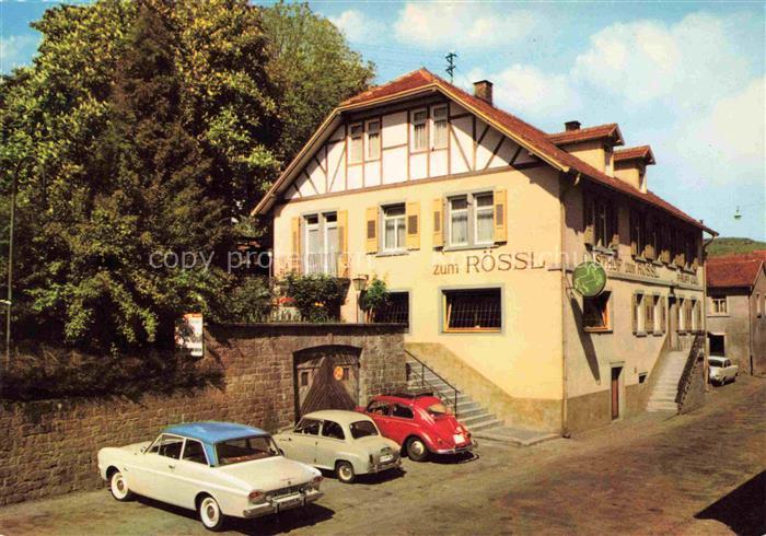 Waldhilsbach Neckargemuend Heidelberg BW Gasthof Zum Roessl