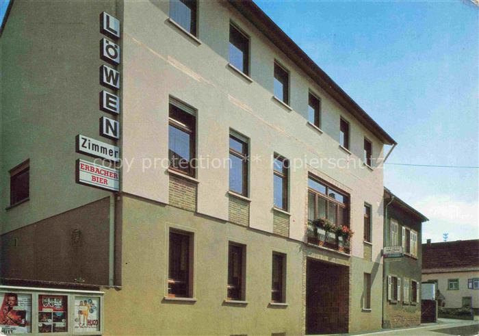 Leutershausen Hirschberg Bergstrasse Gasthof Zum Loewen