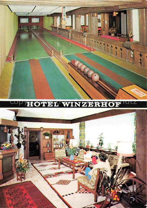 Rauenberg Kraichgau Hotel Winzerhof Kegelbahn Gastraum
