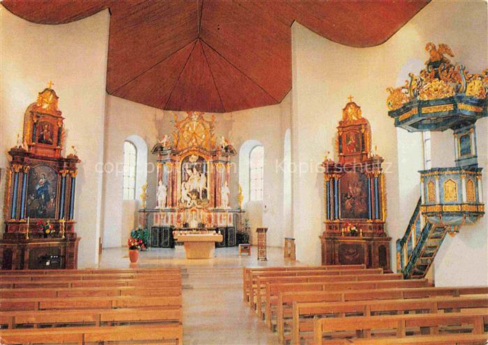 Malsch Karlsruhe Kath Pfarrkirche St Juliana Inneres