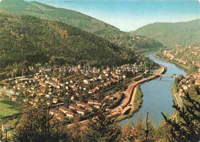 Neckarsteinach Fliegeraufnahme