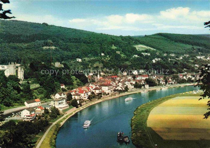 Neckarsteinach Fliegeraufnahme