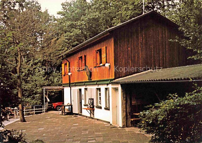 Neckarsteinach Mannheimer Huette am Bischofswald