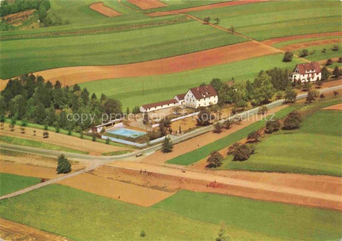 Horrenberg Hotel Schoenblick Fliegeraufnahme