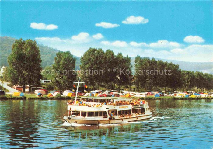 Neckargemuend Fahrgastschiff Neckarpartie