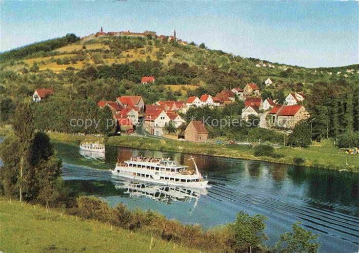 Rainbach Neckargemuend Fahrgastschiff Neckarpartie Waibels Gasthaus Neckartal