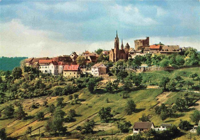Dilsberg Neckar Neckargemuend Heidelberg BW Panorama