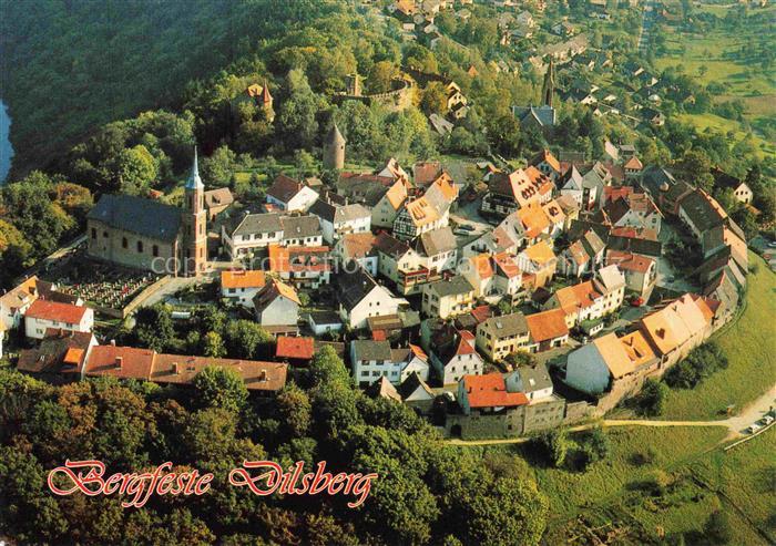 Dilsberg Neckar Neckargemuend Heidelberg BW Bergfeste mit Burg