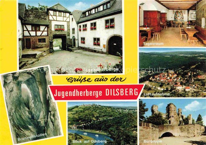 Dilsberg Neckar Neckargemuend Heidelberg BW Jugendherberge Brunnenstollen Tagesr