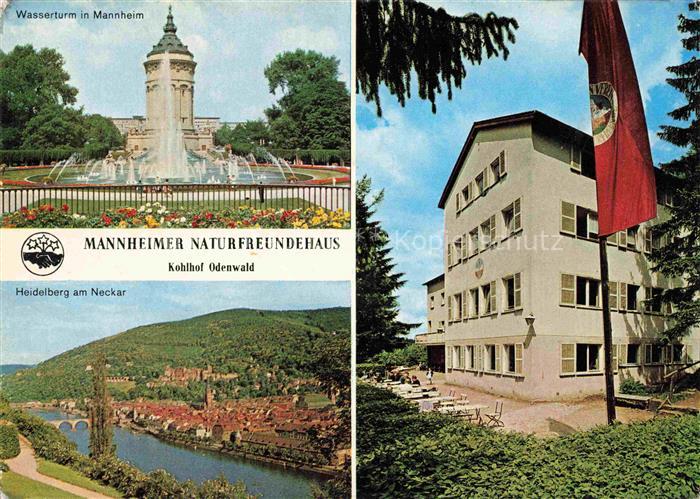 Kohlhof Heidelberg Wasserturm Mannheimer Naturfreundehaus Heidelberg