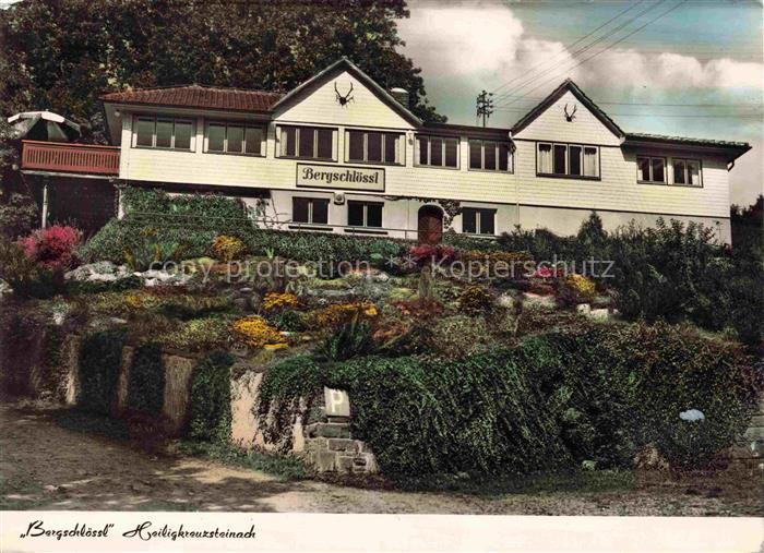 Heiligkreuzsteinach Heidelberg BW Gasthof Bergschloessl