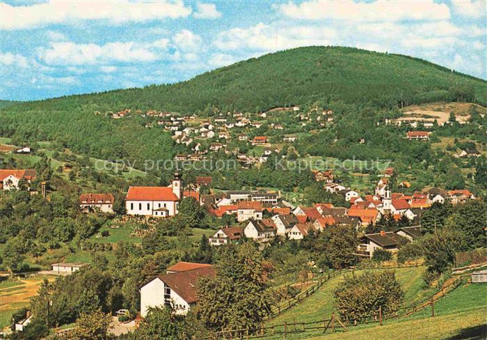 Heiligkreuzsteinach Heidelberg BW Fliegeraufnahme