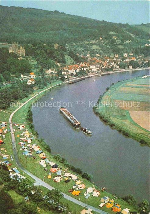 Neckarsteinach Fliegeraufnahme