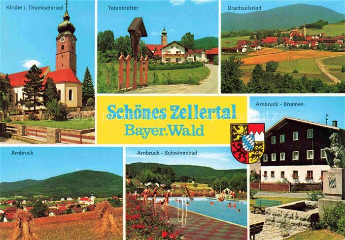 Drachselsried Regen Bayern und Umgebung Zellertal Bayerischer Wald Freibad