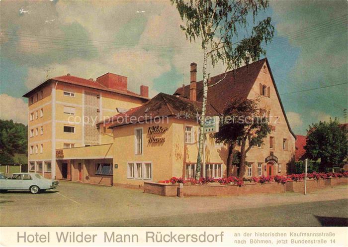 Rueckersdorf Mittelfranken Hotel Wilder Mann