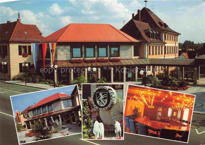 Rueckersdorf Mittelfranken 750 Jahre Jubilaeum Rathaus mit Sitzungssaal