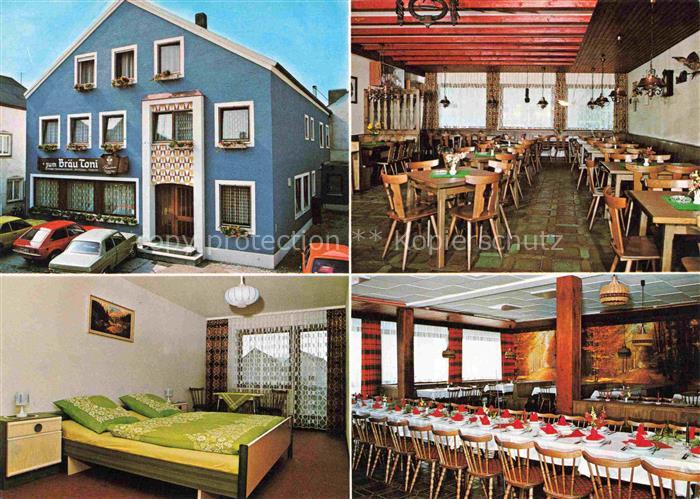 Dietfurt Altmuehl Gasthof Braeutoni Gastraum Festtafel Fremdenzimmer