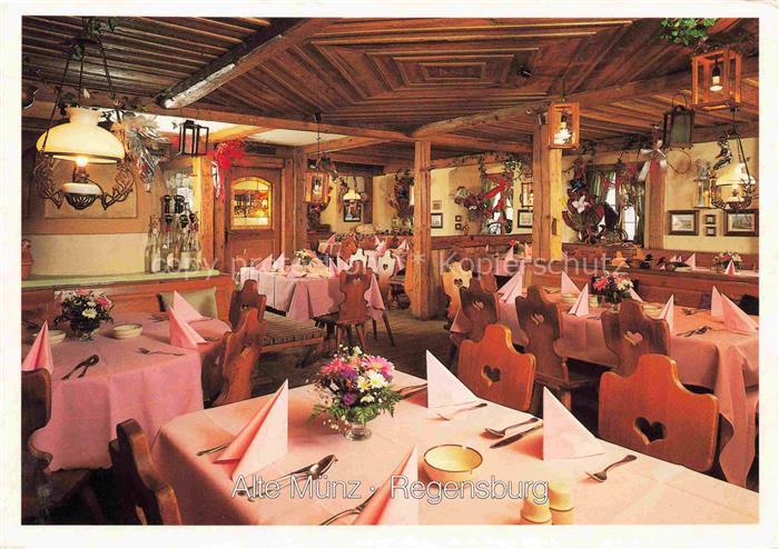 REGENSBURG Bayern Restaurant Alte Muenz