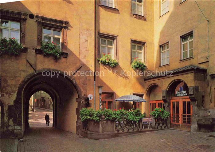 REGENSBURG Bayern Hotel Gaststaette Bischofshof am Dom
