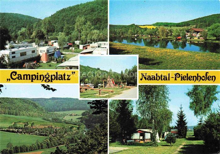 Pielenhofen Campingplatz Naabtal Landschaftspanorama Partie an der Naab