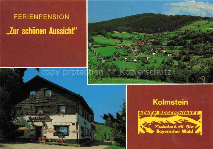 Kolmstein Pension Zur schoenen Aussicht Panorama Bayerischer Wald